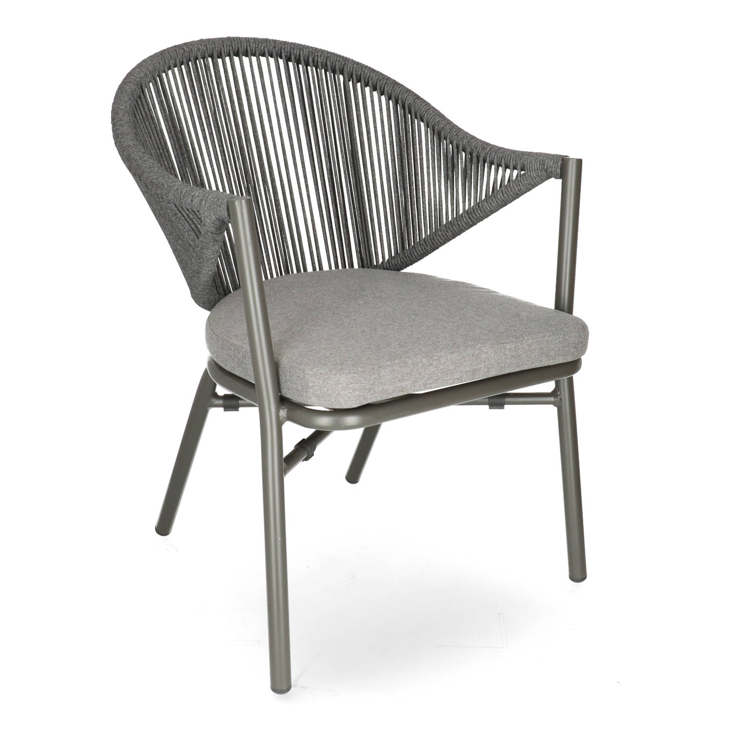 DL CUBA LIBRE Grey design Polyrattan outdoor chair